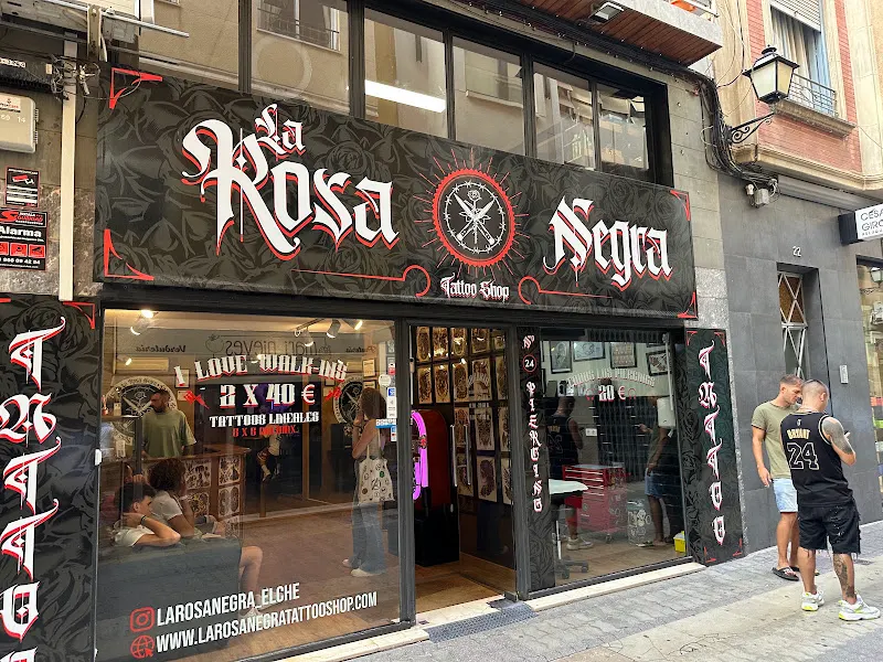 La Rosa Negra Tattoo Shop Elche