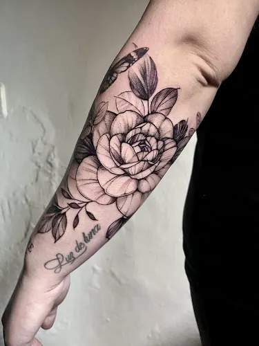 Perro verde tattoo - Almería