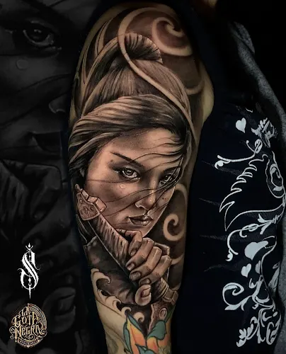 La gota negra tattoo