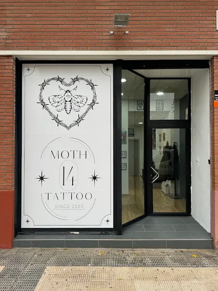 Moth 14 tattoo - Huesca