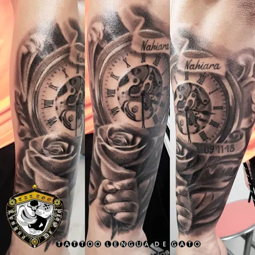 Tattoo Lengua de Gato