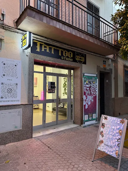 Tattoo Veintitrés studio - Sevilla