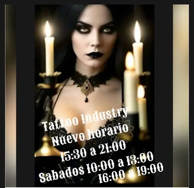 Tattoo studio Industry - Piercing Jorge- horario de invierno